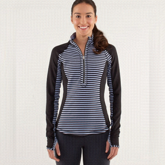 LULULEMON Run: U-Turn Pullover *Reversible
Classic Stripe Polar Haze Black - Picture 1 of 15